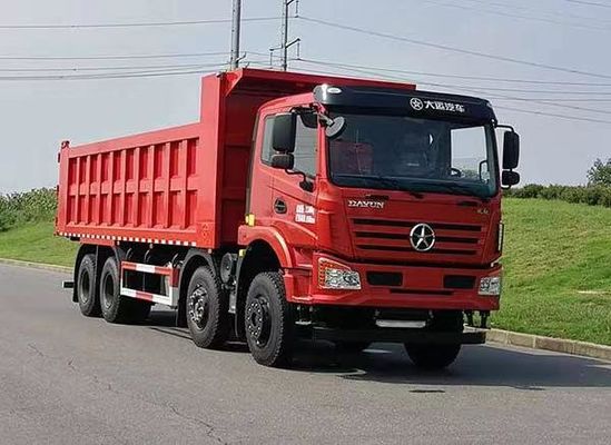 22 Quadratmeter 10 Meter Vierachs-Dump-Truck Diesel 3 Sitz Hintertrieb Manualgetriebe 8×4