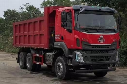 kaufen Dongfeng Liuqi 8.5M Dreiachs 3-Sitzer Hinterradantrieb Dump Truck Handgetriebe online manufacture