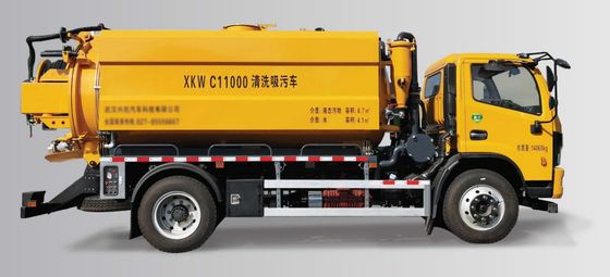 Professioneller C11000 Abwassersaugwagen für gewerbliche Reinigungsanforderungen